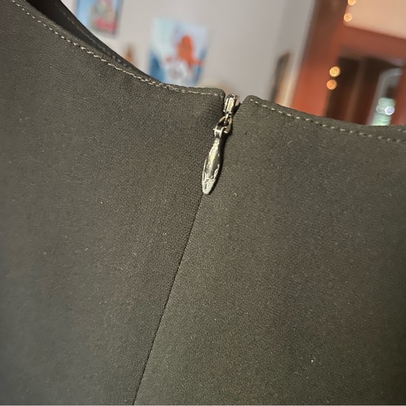 Jones New York Black Sleeveless Sheath Career Dress sz 4 - Picture 6 of 6